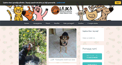 Desktop Screenshot of lajka.org