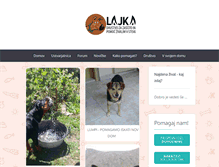 Tablet Screenshot of lajka.org